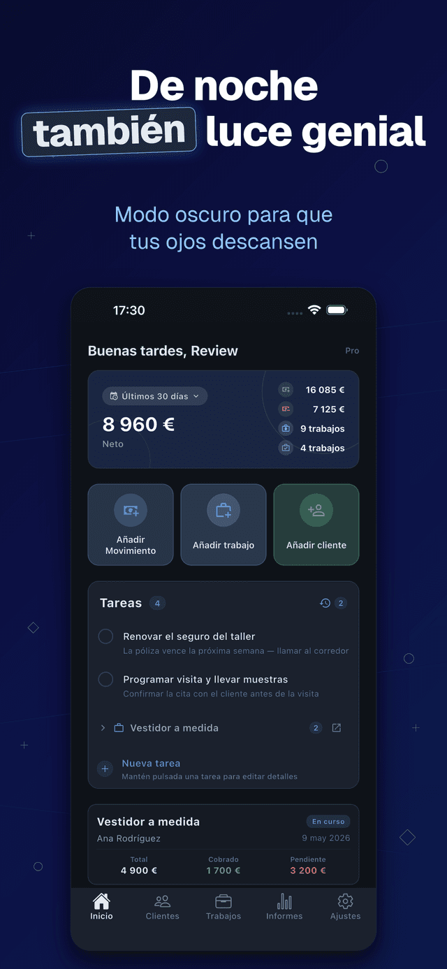 Deftera: Clientes & Trabajos — también