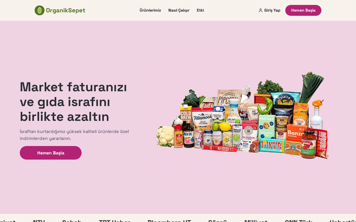 OrganikSepet önizleme