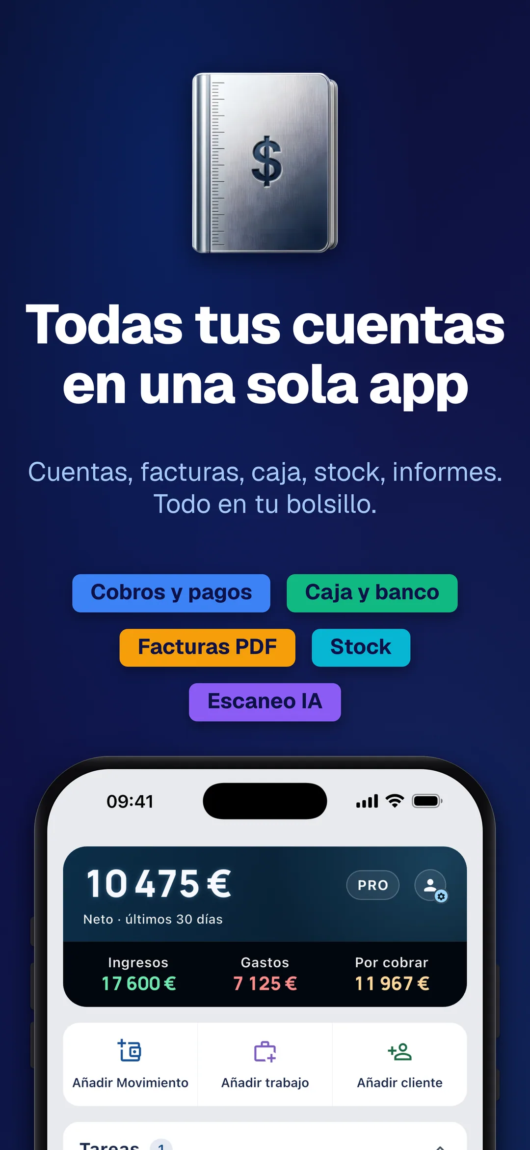 DueTab: Cuaderno de fiados — Todas tus cuentas en una sola app