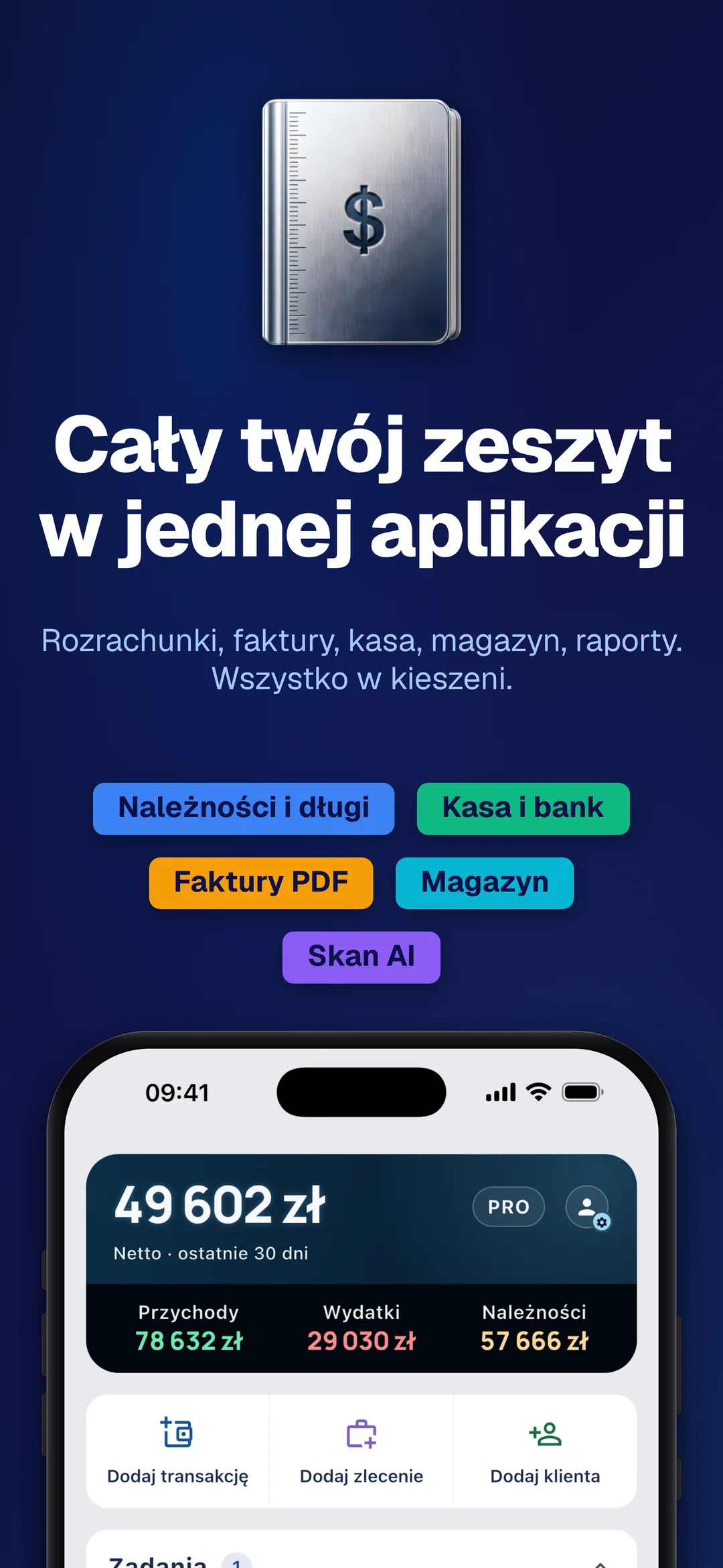 DueTab: Zeszyt Długów — Cały twój zeszyt w jednej aplikacji