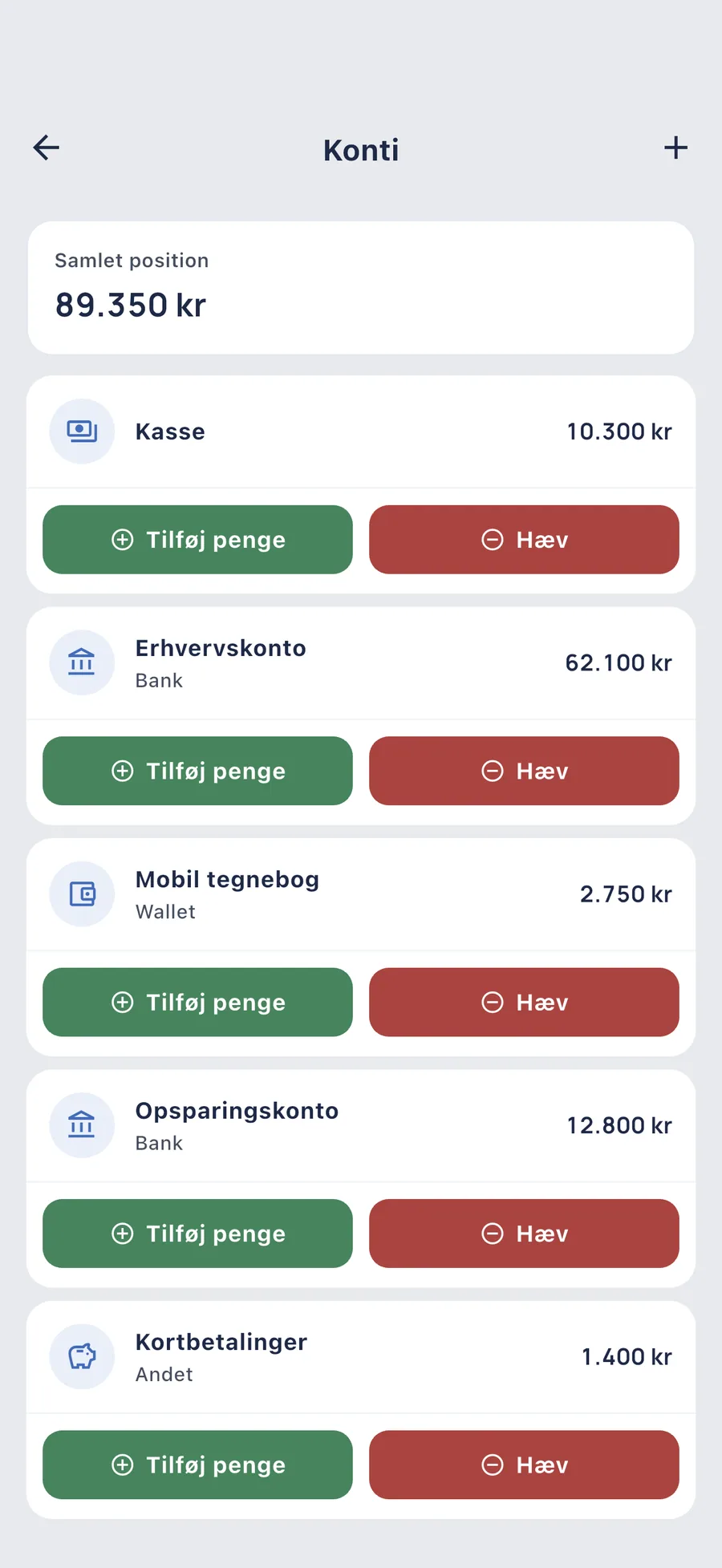 DueTab: Kassebog & Kunder — Kend din kassebeholdning, lige nu