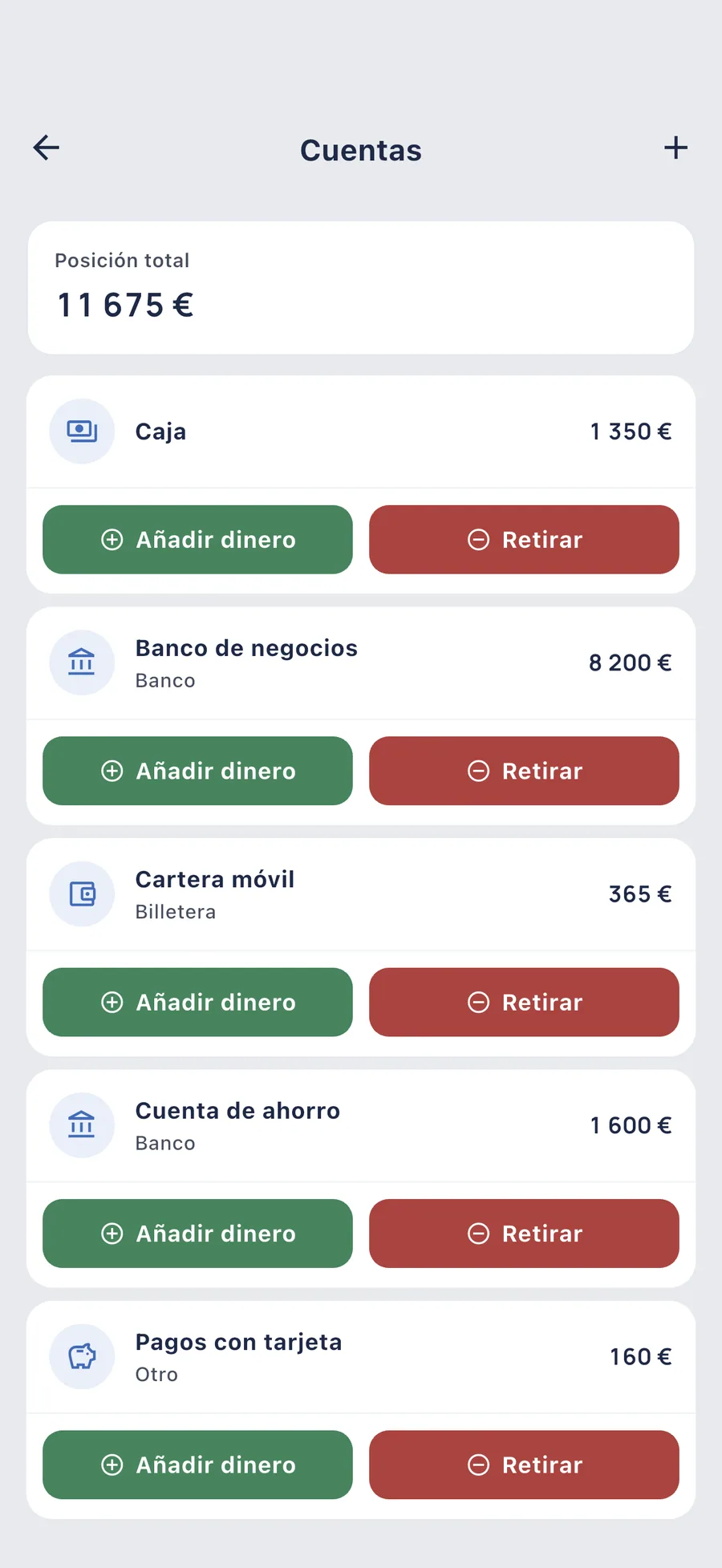 DueTab: Cuaderno de fiados — Lo que hay en caja, al instante