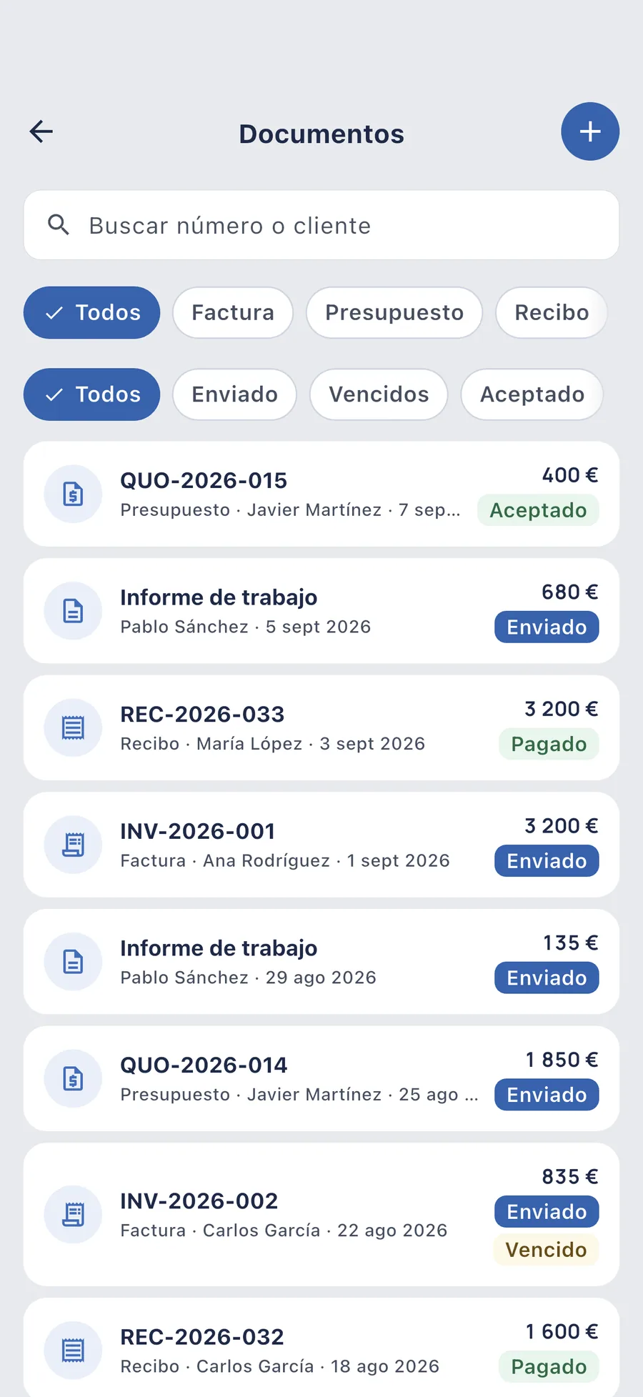 DueTab: Cuaderno de fiados — Facturas reales. Números reales.