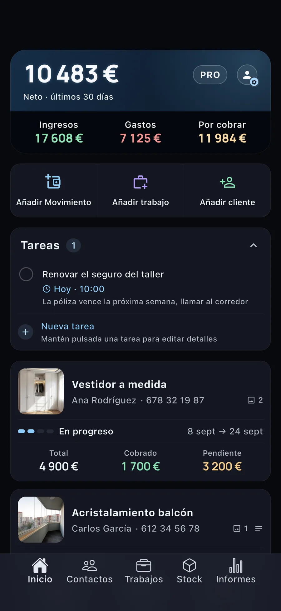 DueTab: Cuaderno de fiados — Cierra la libreta. Abre DueTab.