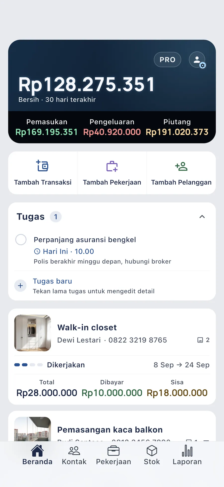 DueTab: Buku Utang & Kas — Semua catatan usahamu dalam satu aplikasi