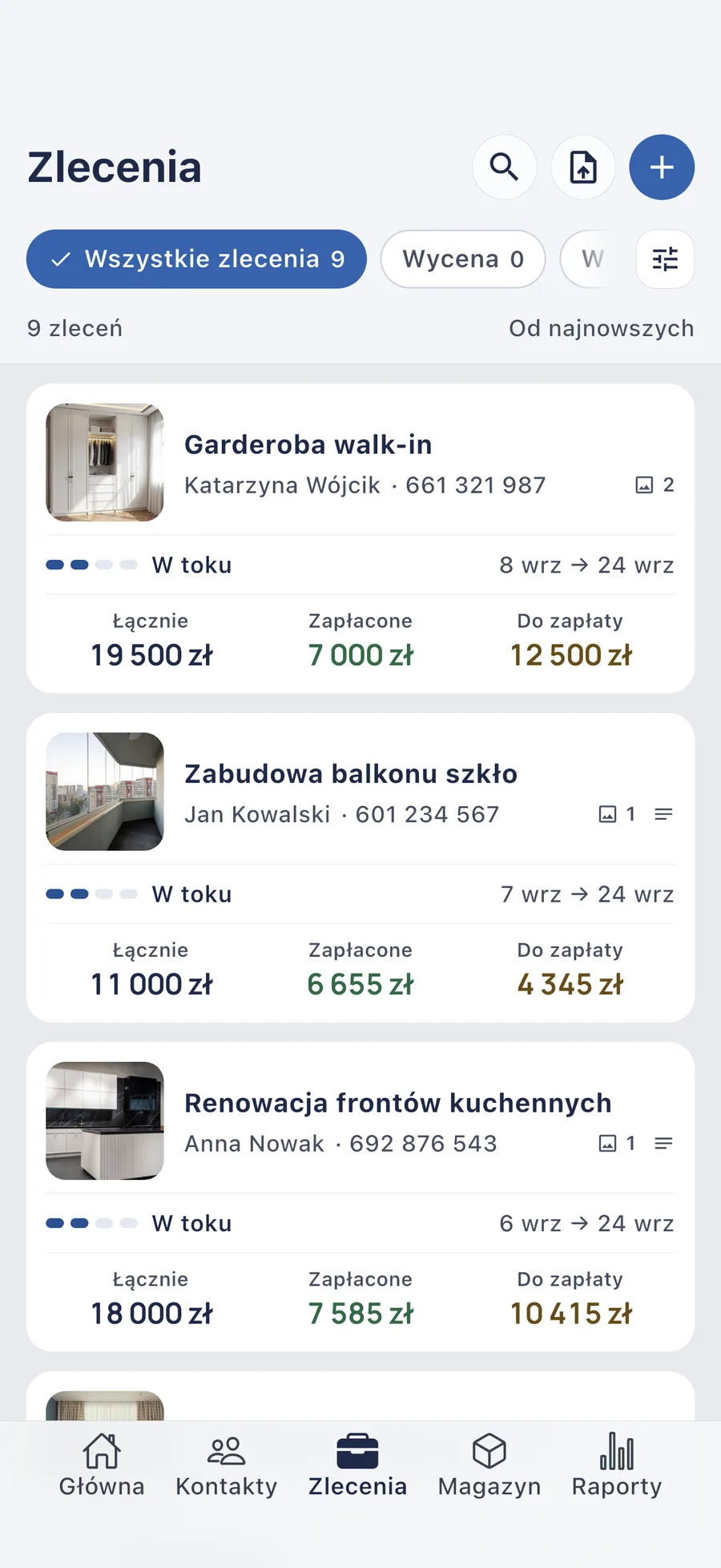 DueTab: Zeszyt Długów — Każde zlecenie rozliczone co do grosza