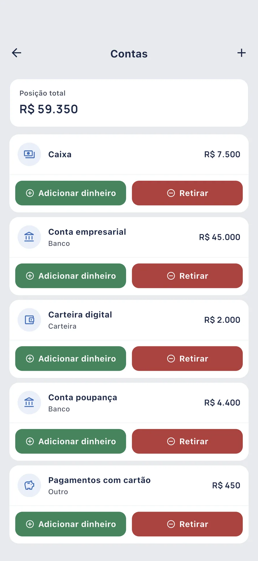 DueTab: Caderno de Fiado — O que tem no caixa, agora mesmo