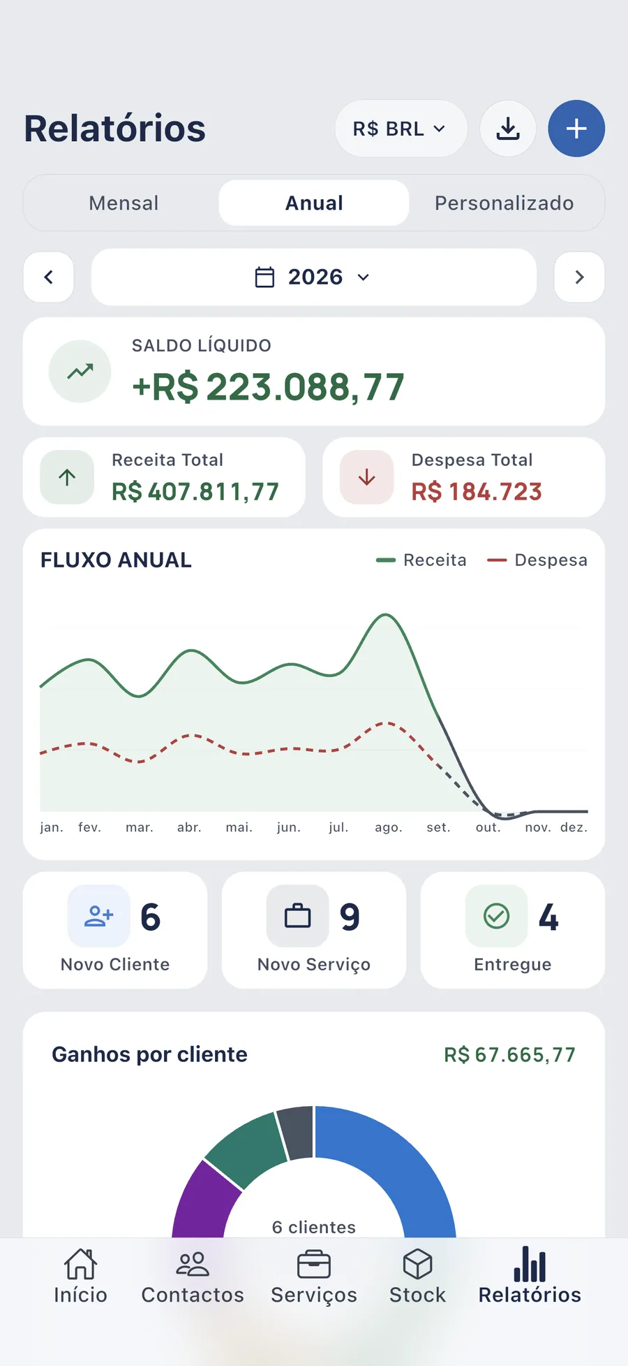 DueTab: Caderno de Fiado — No fim do mês, quanto você ganhou?