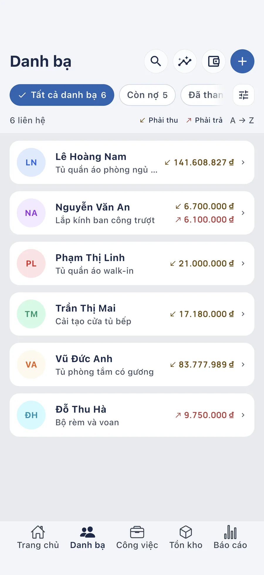 DueTab: Sổ Công Nợ Thu Chi — Ai nợ bạn, bạn nợ ai