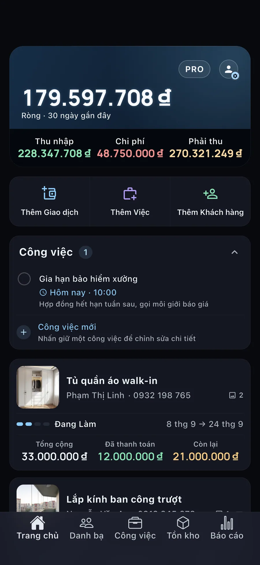 DueTab: Sổ Công Nợ Thu Chi — Đóng sổ sách lại. Mở DueTab lên.