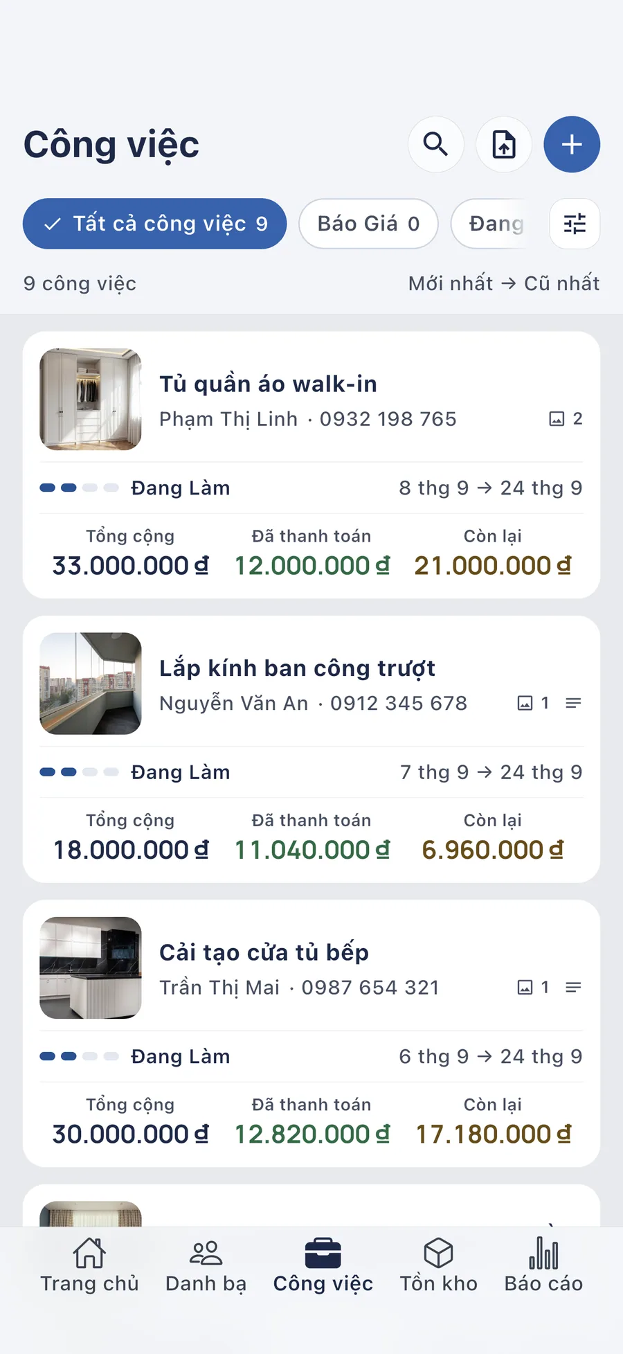 DueTab: Sổ Công Nợ Thu Chi — Mỗi công việc đều có số dư rõ ràng, minh bạch