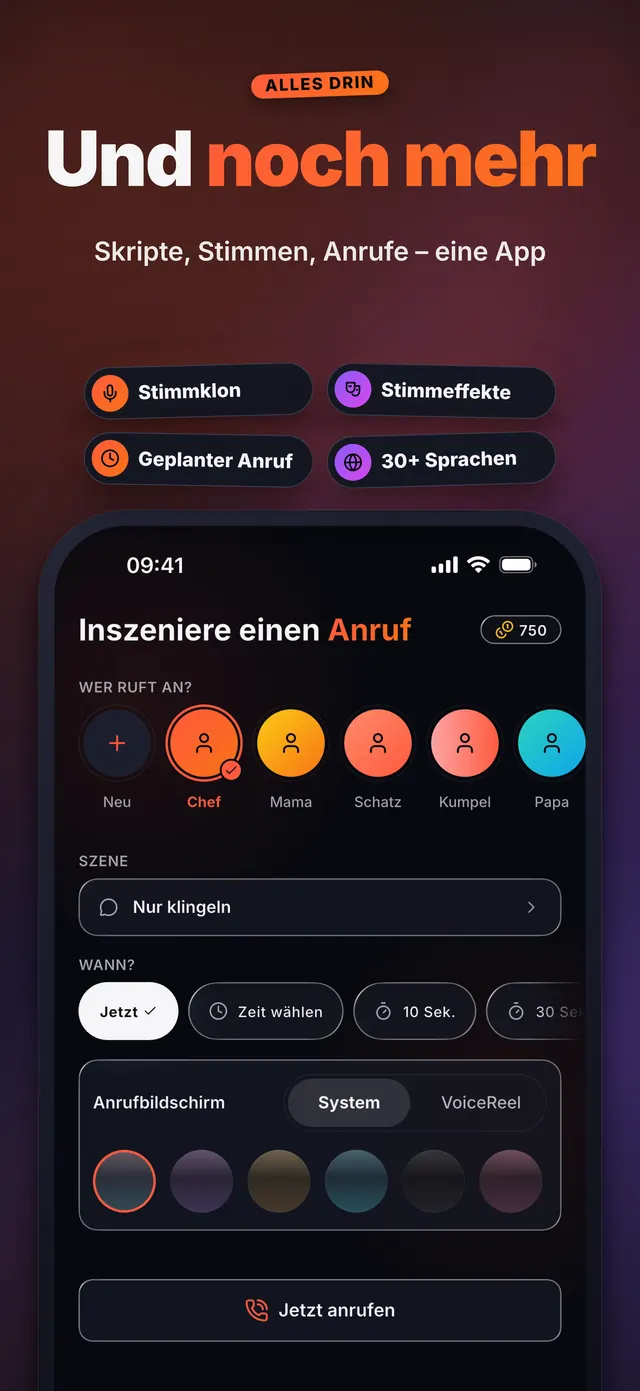 VoiceReel: Stimme ändern — Und noch mehr