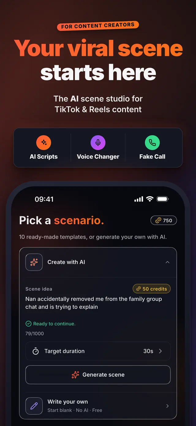 VoiceReel: Voice Changer — Your viral scene starts here