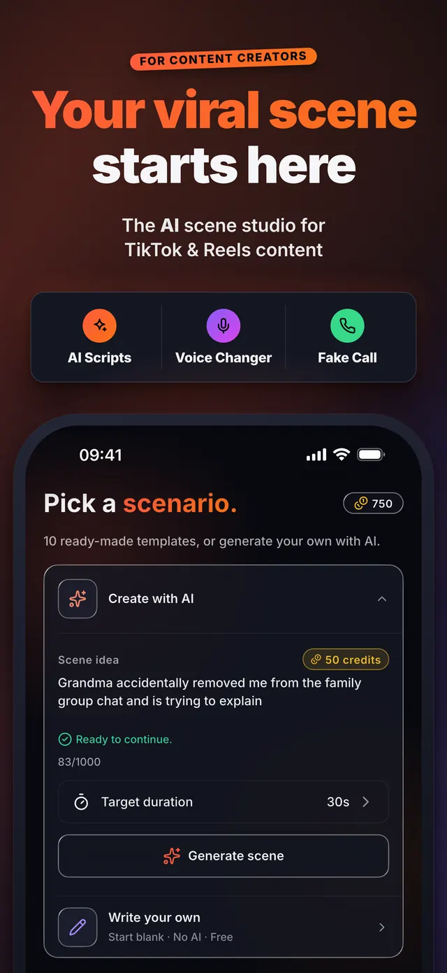 VoiceReel: Voice Changer — Your viral scene starts here