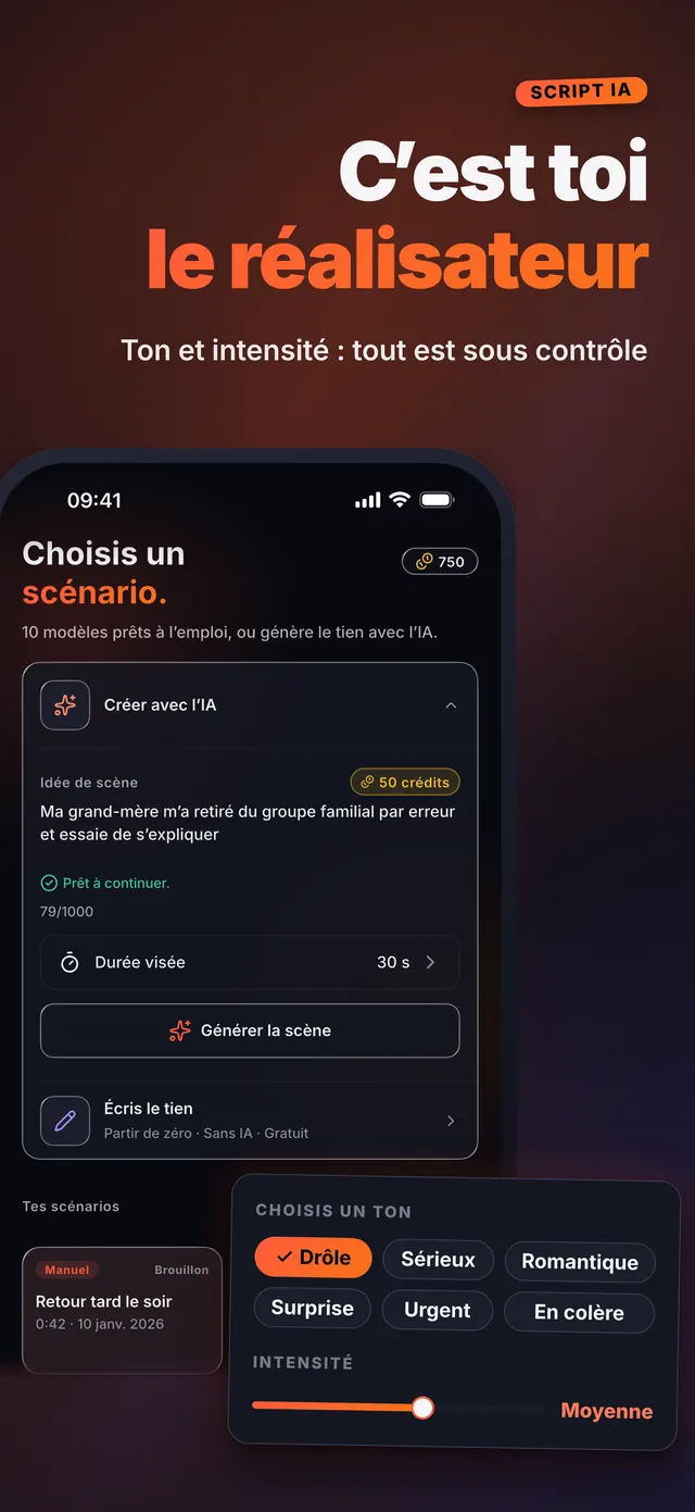 VoiceReel: Change ta Voix — C’est toi le réalisateur