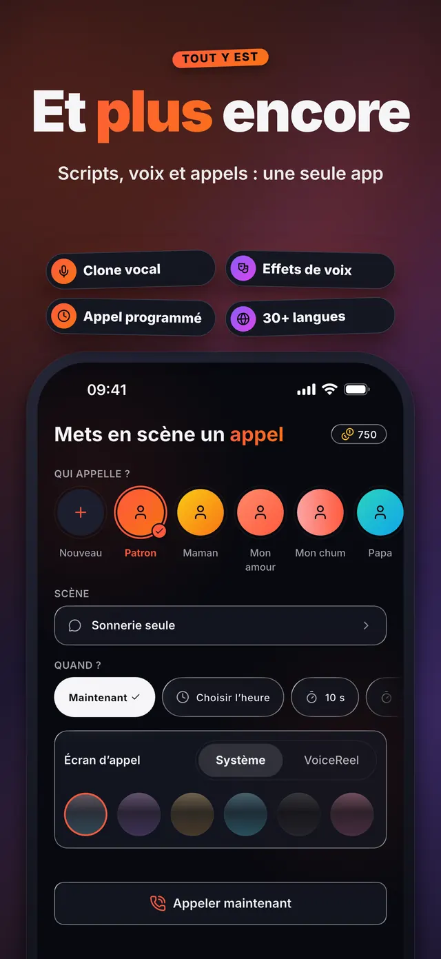VoiceReel: Change ta Voix — Et plus encore