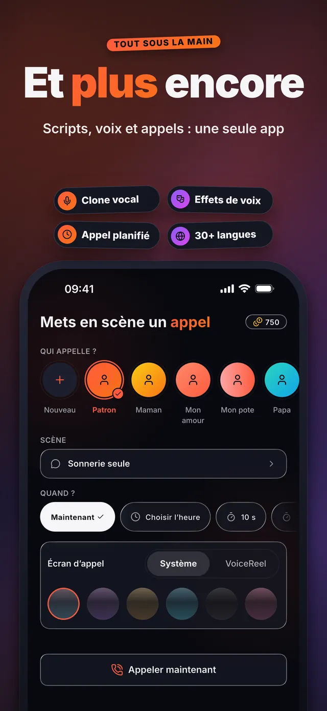 VoiceReel: Change ta Voix — Et plus encore