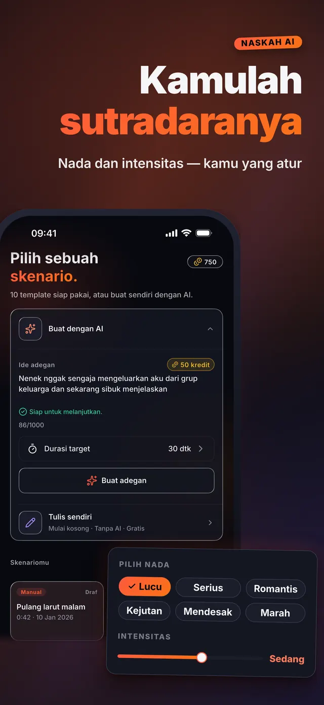 VoiceReel: Ubah Suara — Kamulah sutradaranya