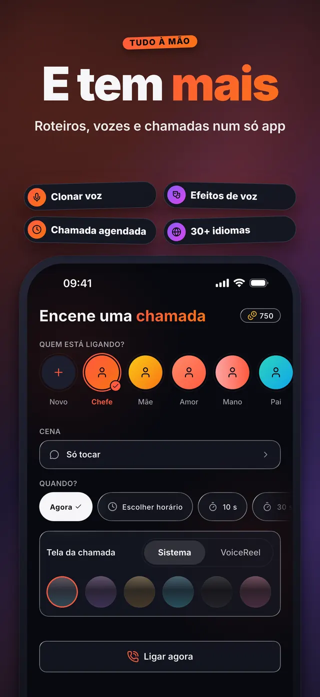 VoiceReel: Mude sua Voz — E tem mais