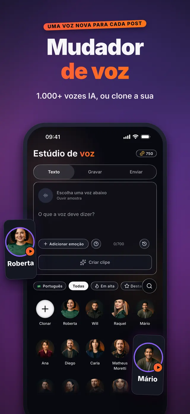 VoiceReel: Mude sua Voz — Mudador de voz