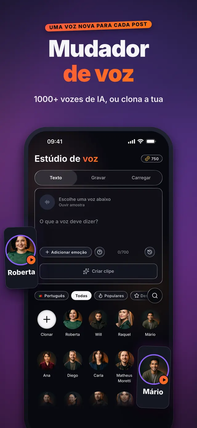 VoiceReel: Muda a Voz — Mudador de voz