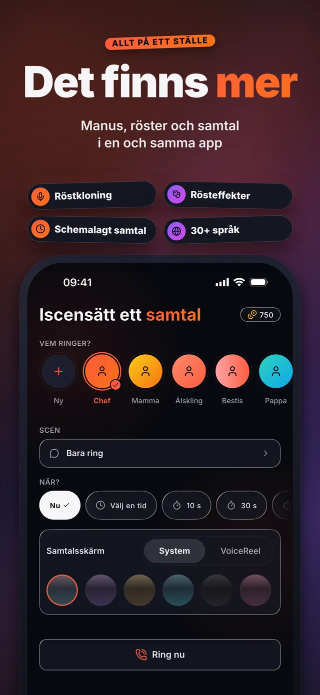 VoiceReel: Rösteffekt — Det finns mer