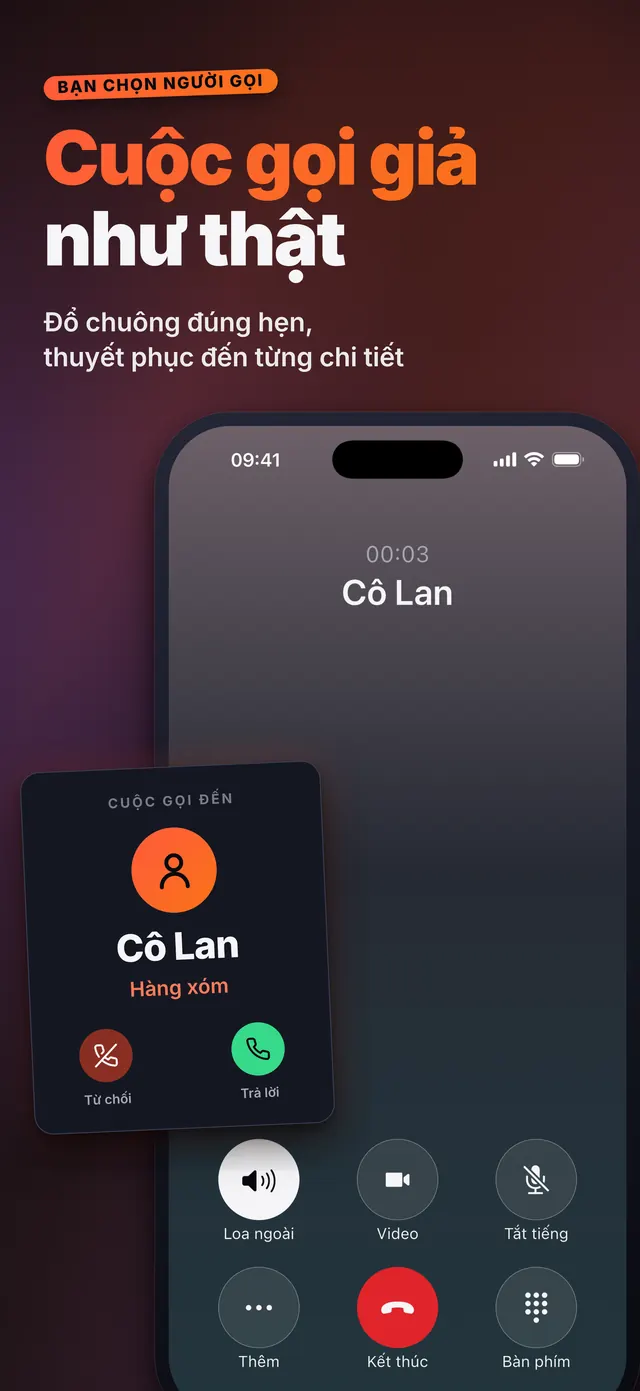 VoiceReel: Đổi Giọng Nói — Cuộc gọi giả như thật