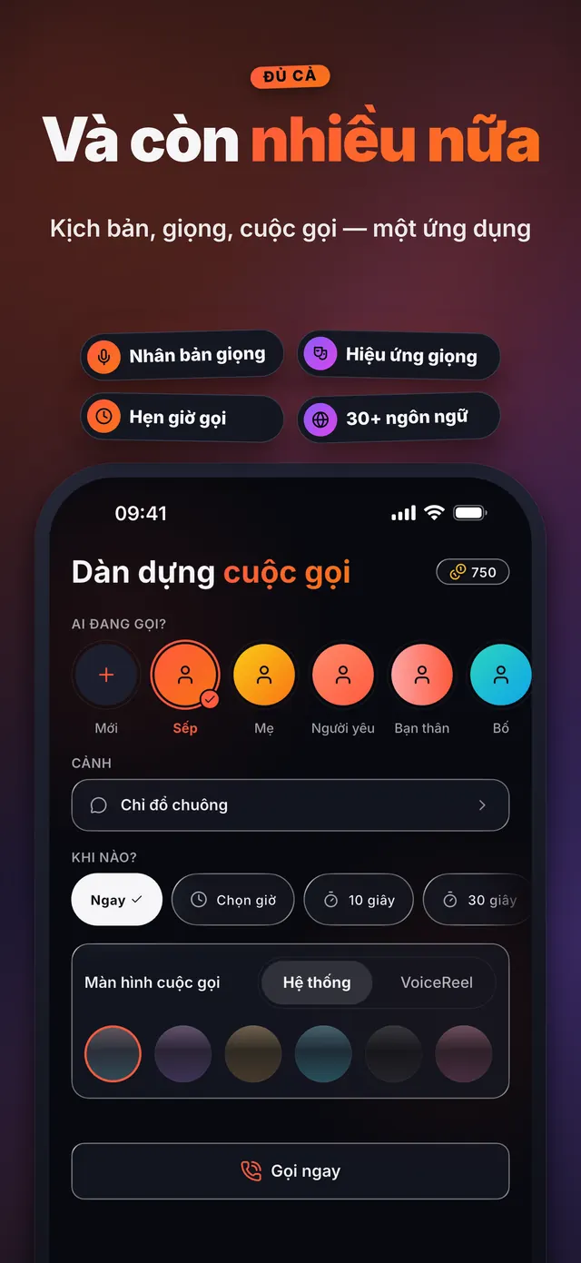 VoiceReel: Đổi Giọng Nói — Và còn nhiều nữa