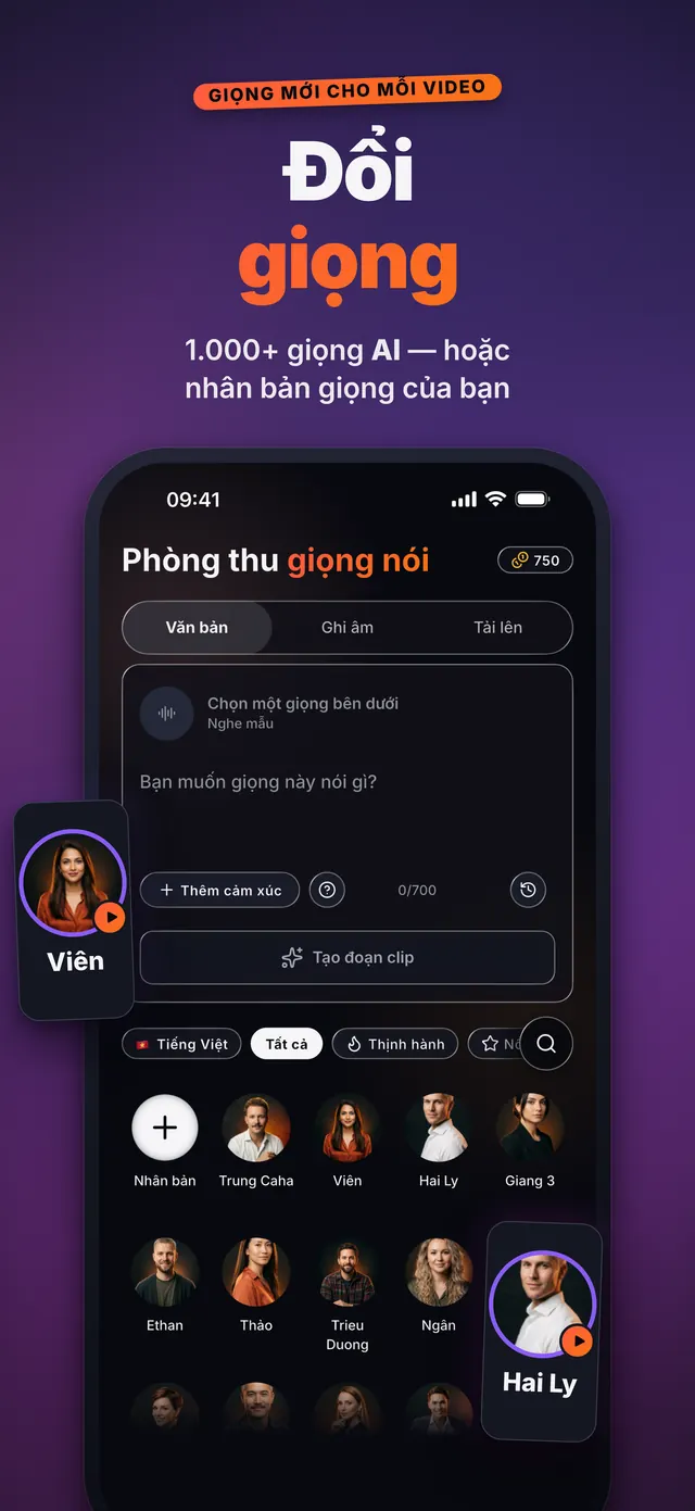VoiceReel: Đổi Giọng Nói — Đổi giọng