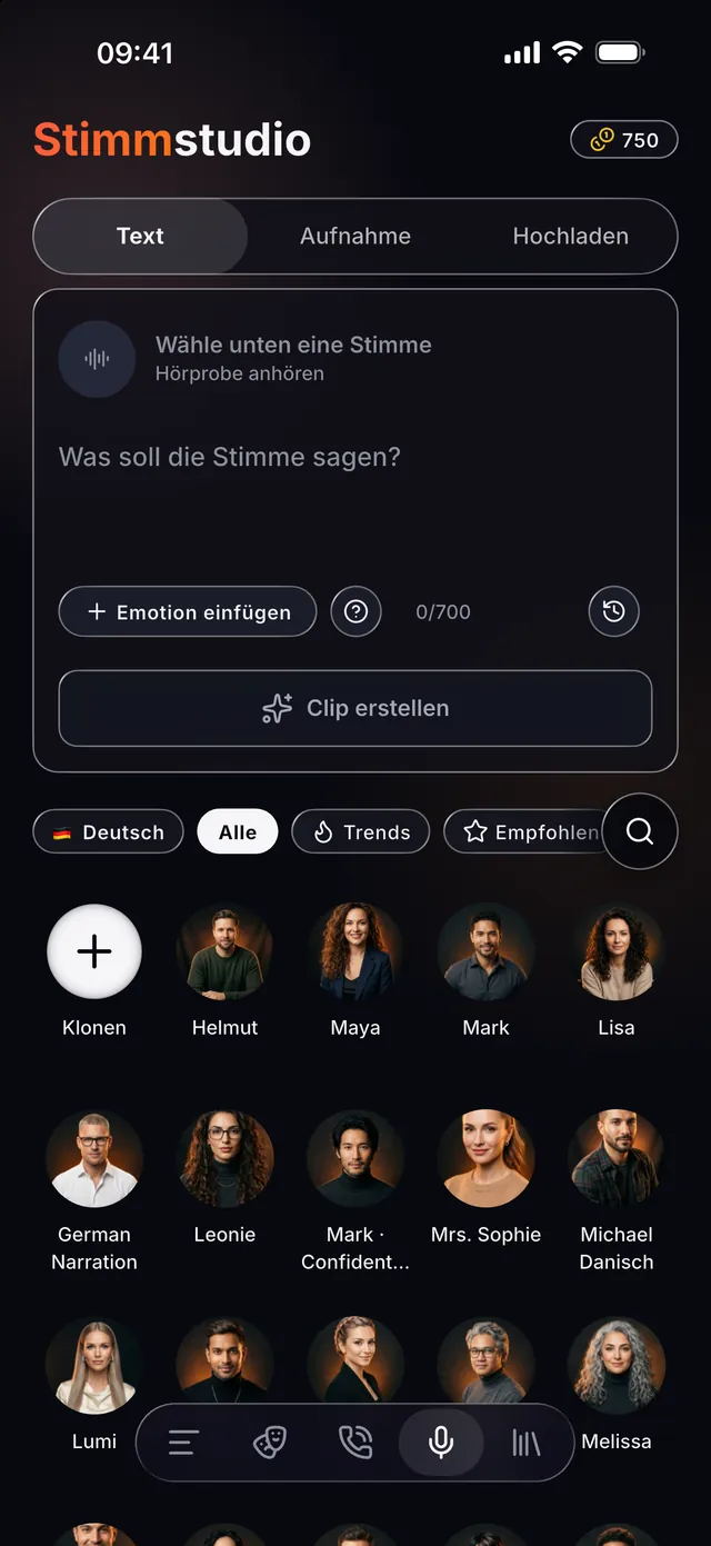 VoiceReel: Stimme ändern — Stimmen- verzerrer