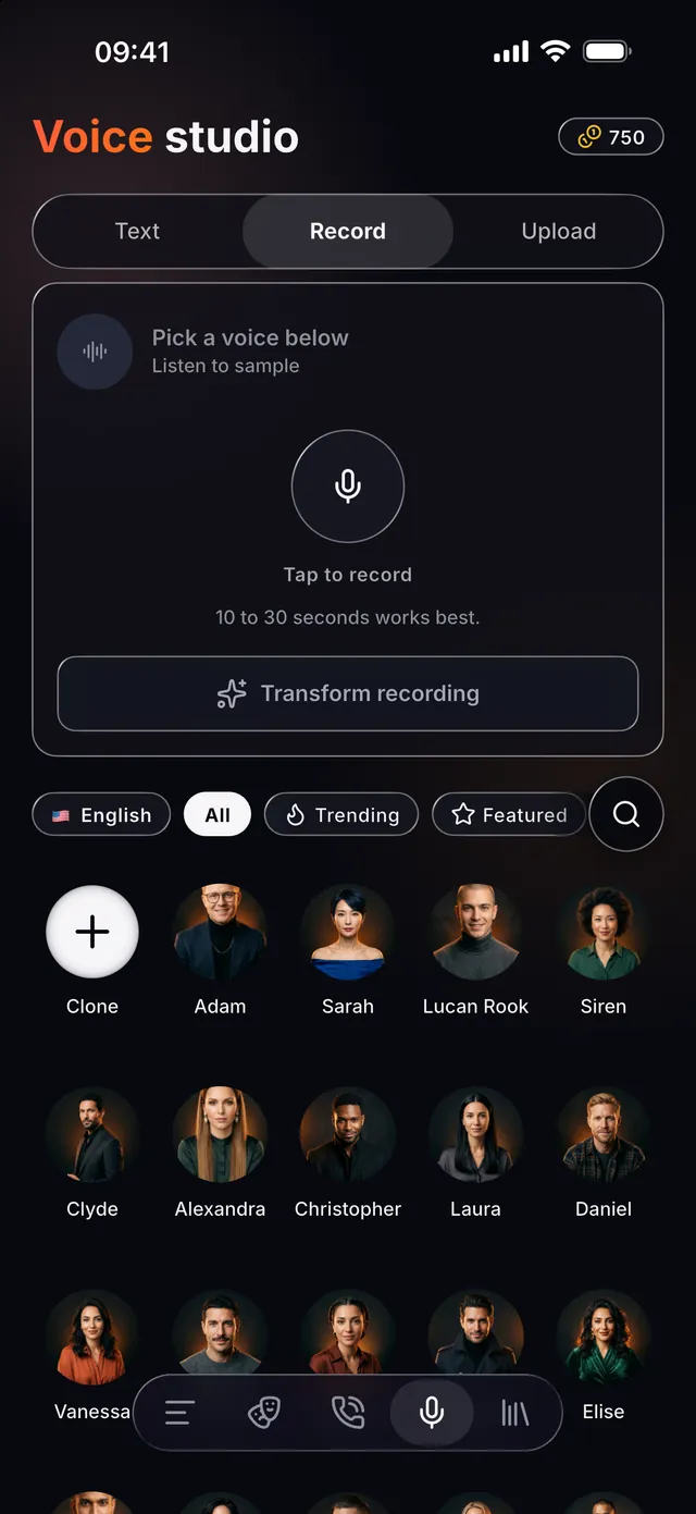 VoiceReel: Voice Changer — Record your voice, transform it