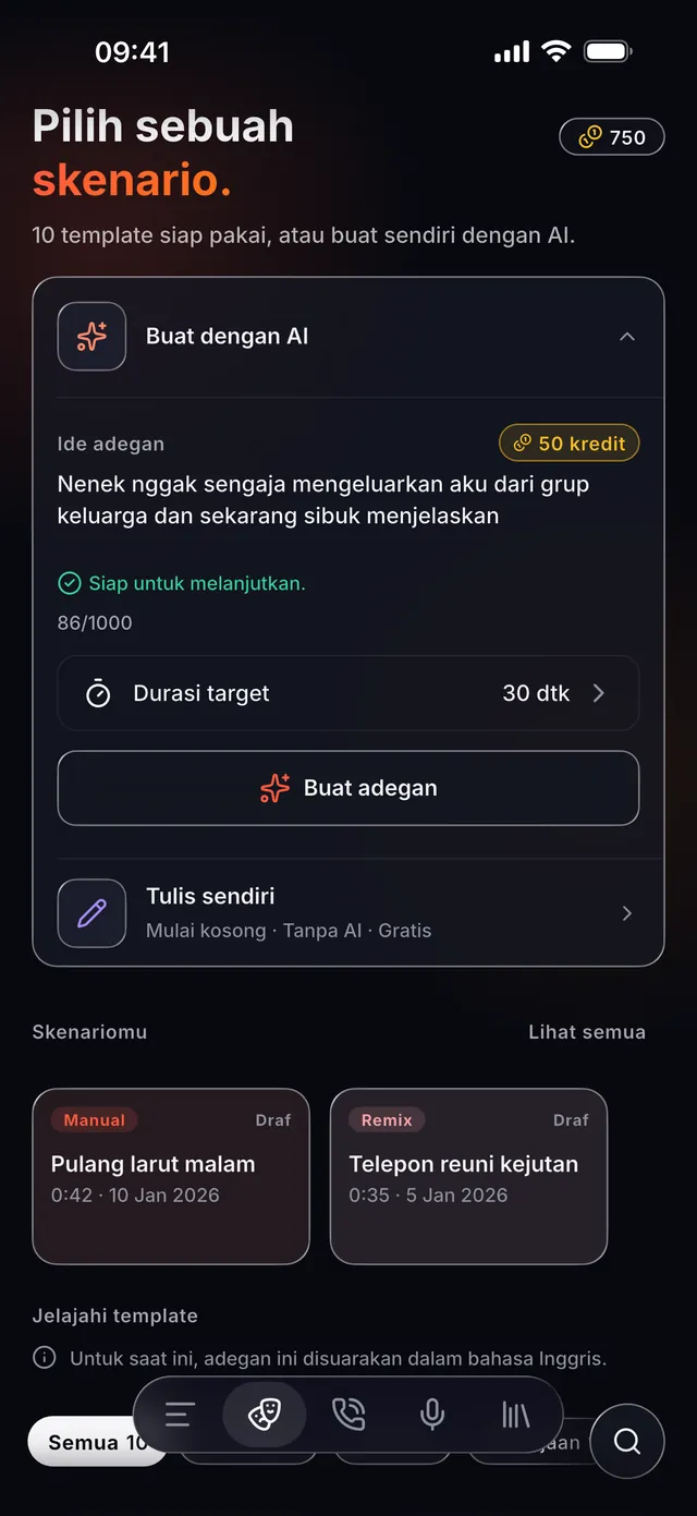 VoiceReel: Ubah Suara — Kamulah sutradaranya