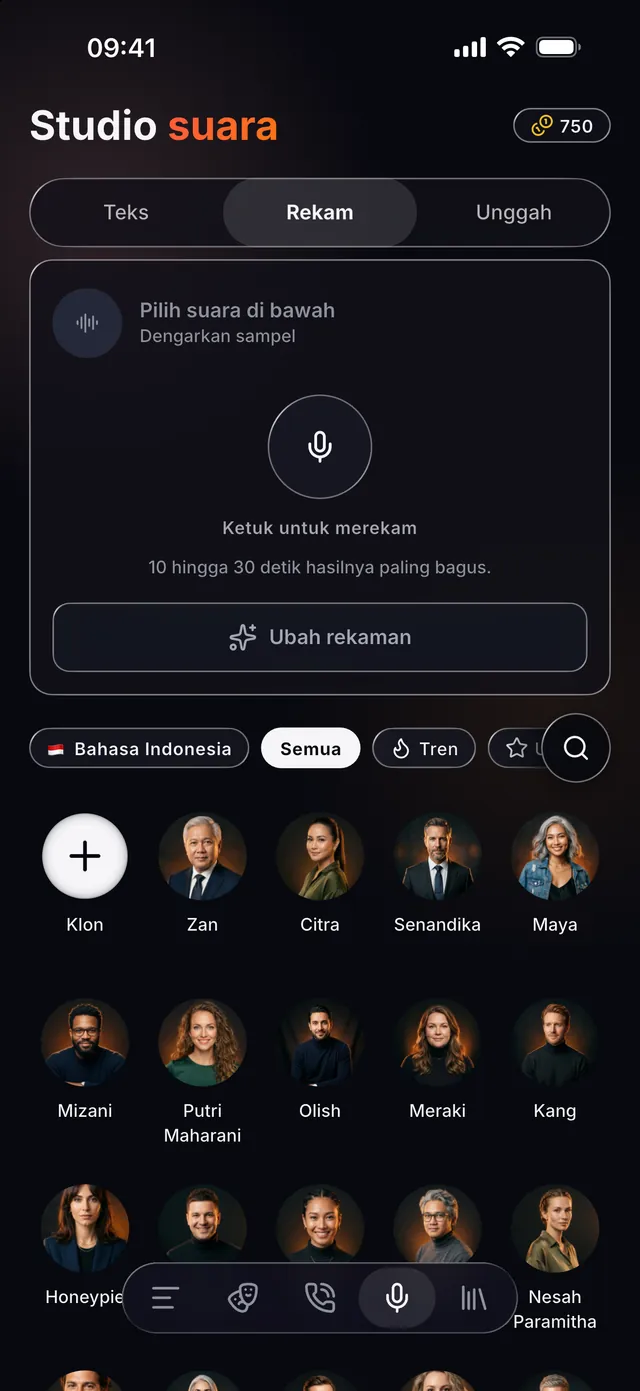 VoiceReel: Ubah Suara — Rekam suaramu, ubah sesukamu