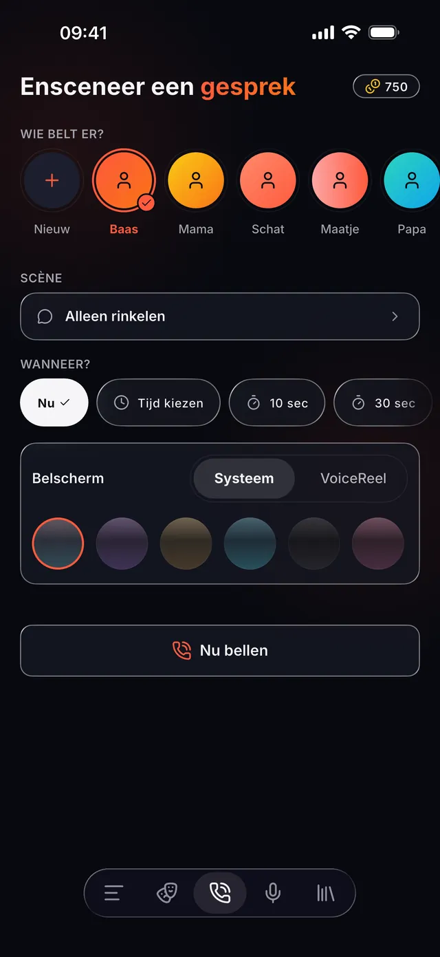 VoiceReel: Stemvervormer — Scripts, stemmen en oproepen in één app