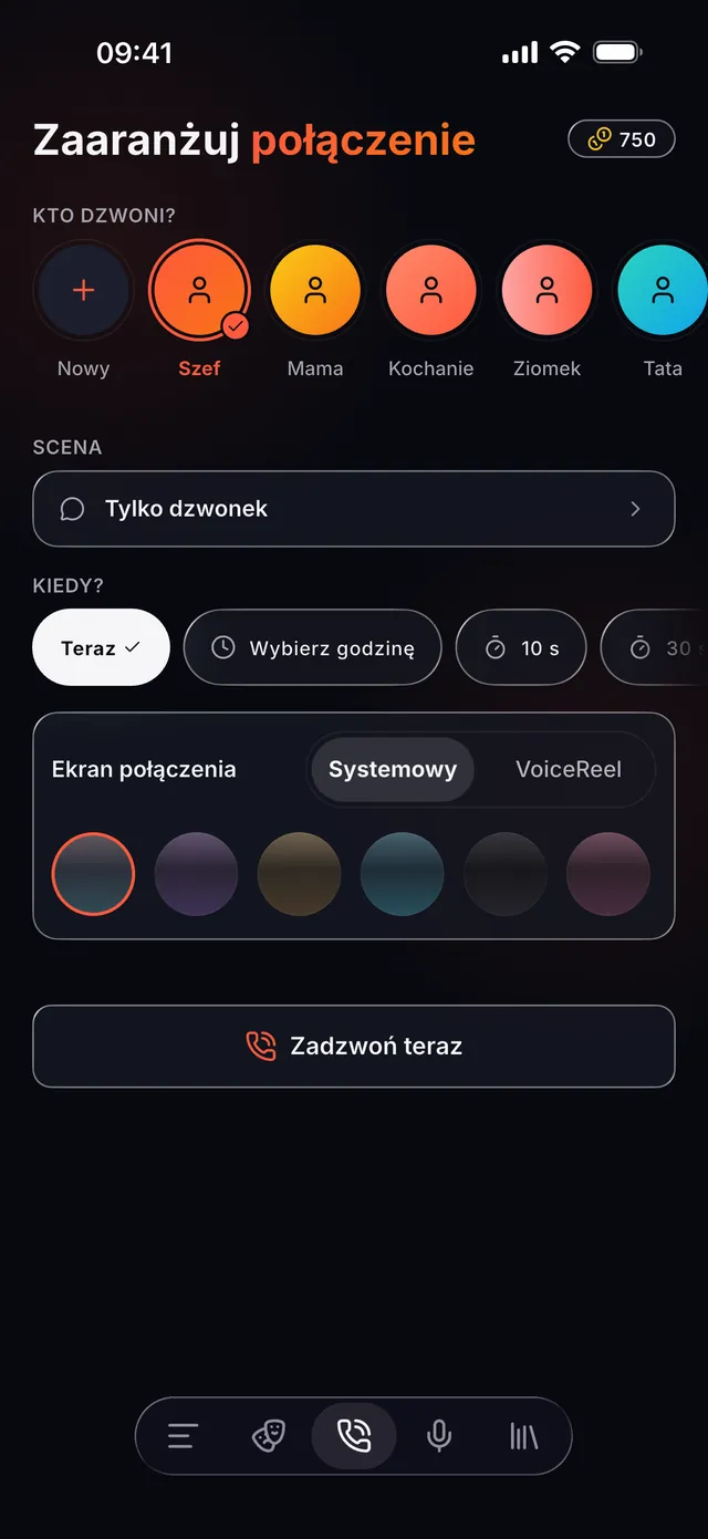 VoiceReel: Zmień Głos — Skrypty, głosy i połączenia w jednej aplikacji