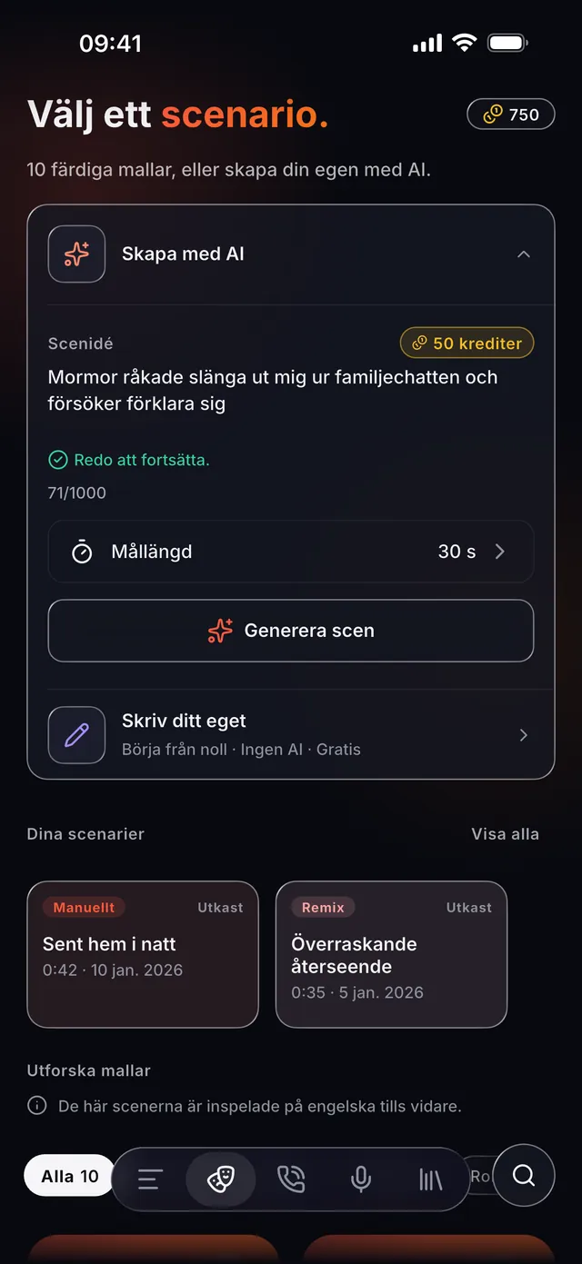 VoiceReel: Rösteffekt — Du är regissören