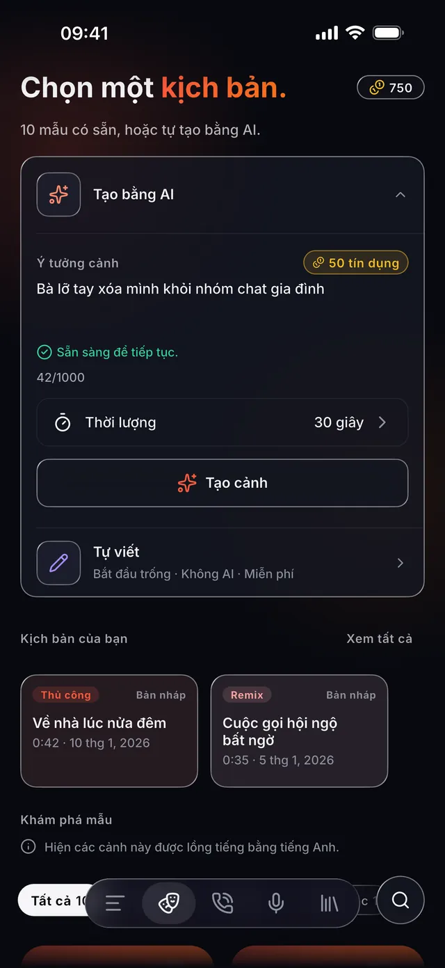VoiceReel: Đổi Giọng Nói — Bạn là đạo diễn